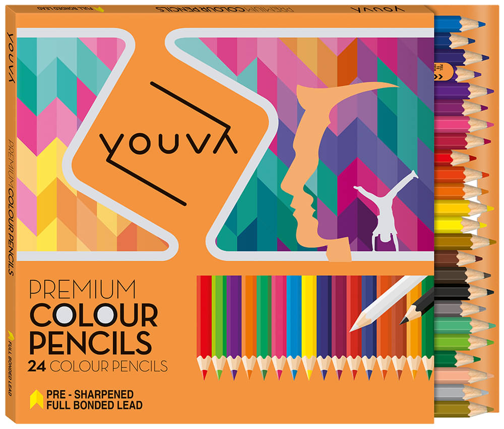     			Navneet Youva Premium Colour Pencils (Pack of 24)