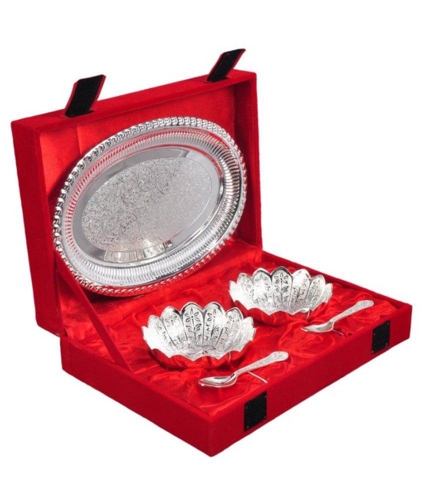     			Arsalan Silverplated Gold/Silver Plated Gift Item - Pack of 5