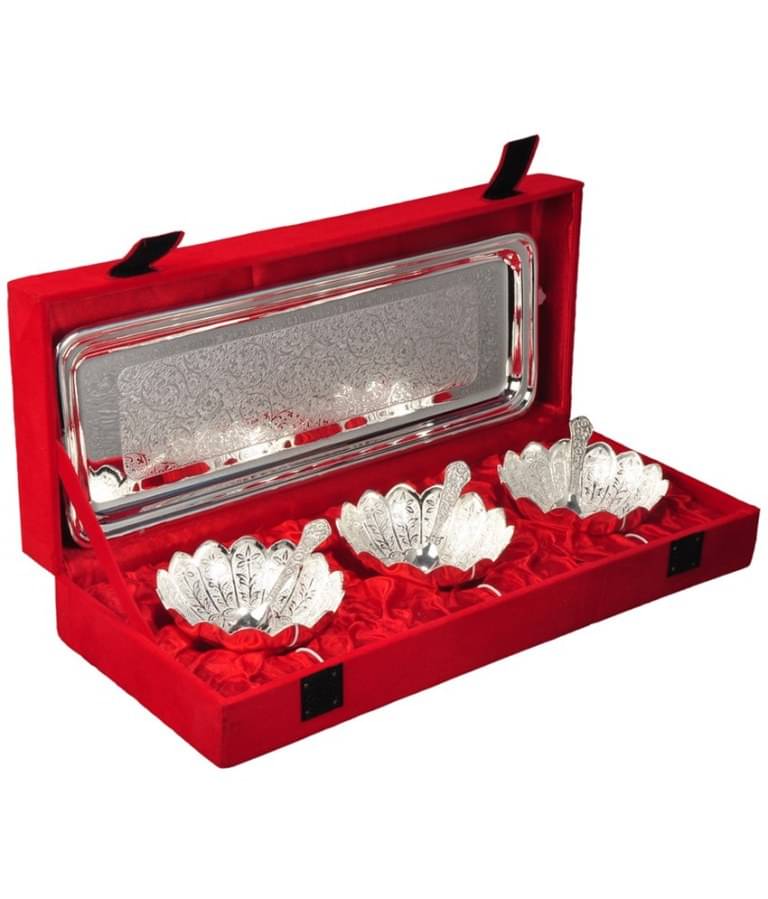     			Arsalan Silverplated Gold/Silver Plated Gift Item - Pack of 7
