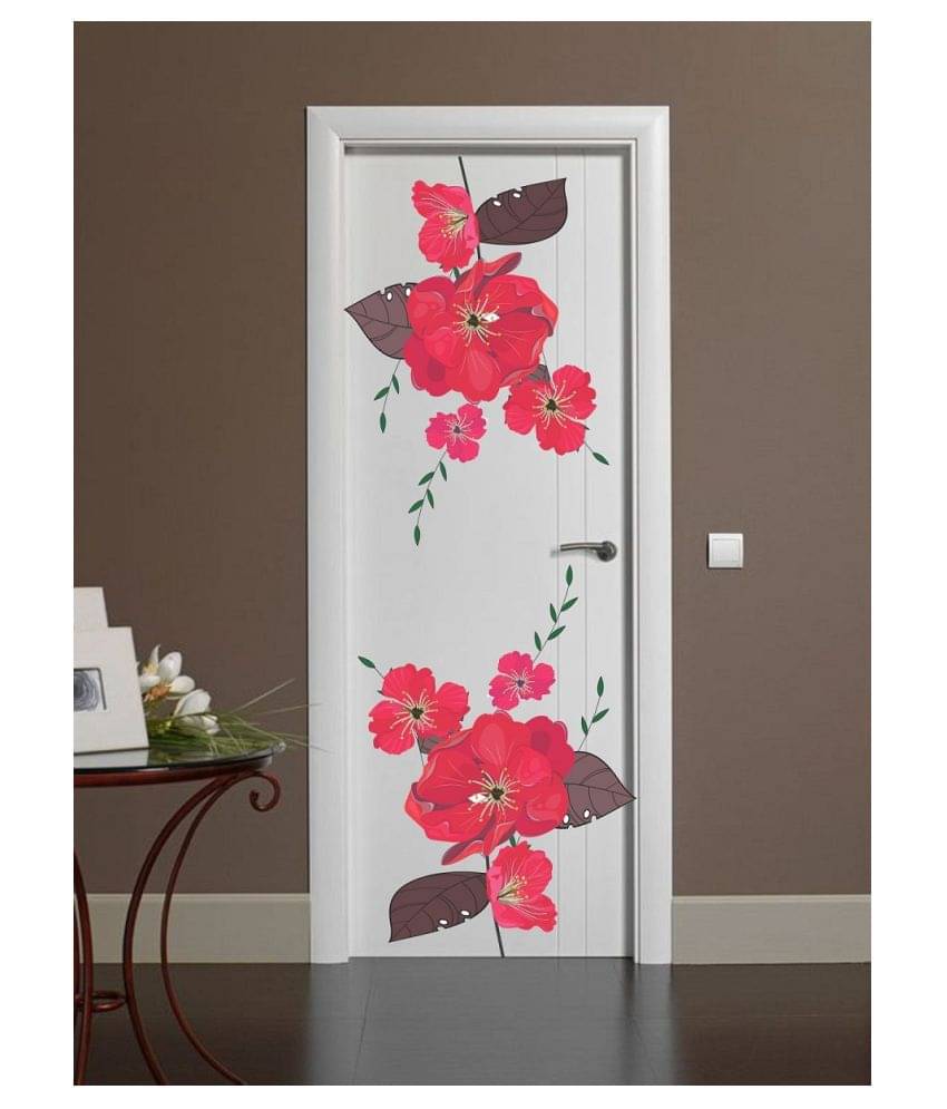     			Decor Villa Door Sticker ( 43 x 58 cms )