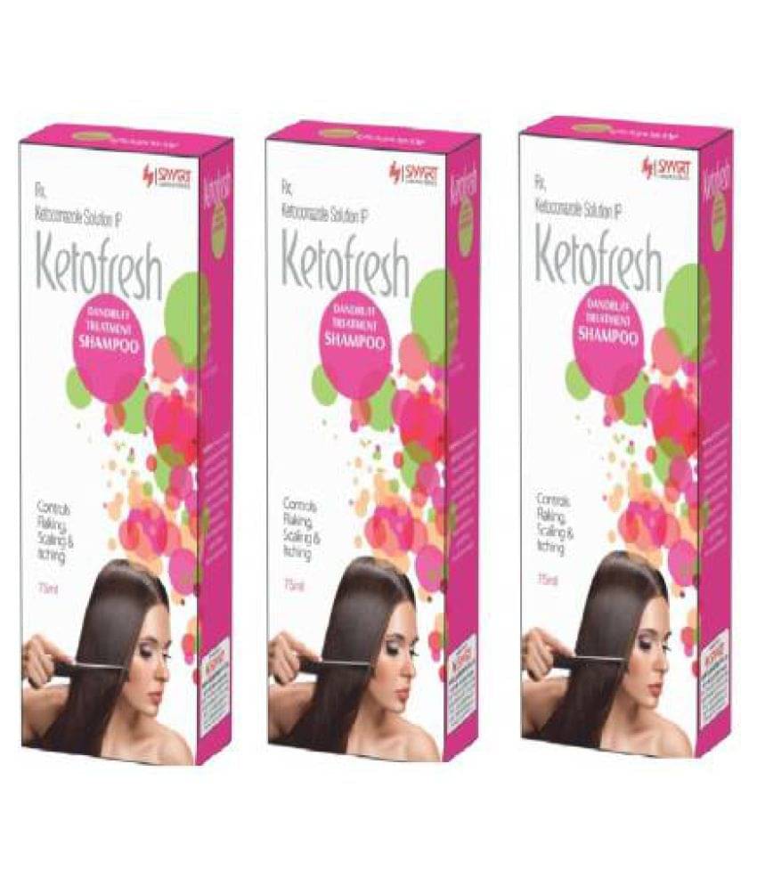 Smart Lab KETOFRESH ANTI DANDRUFF SHAMPOO Shampoo 100 mL Pack of 3 Smart Lab KETOFRESH ANTI DANDRUFF SHAMPOO Shampoo 100 mL Pack of 3