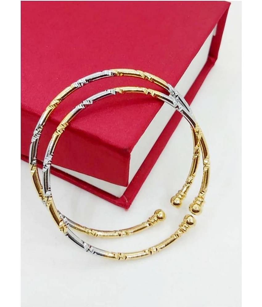 Gilher Daily Wear Adjustable Bangle Pair For Women And Girl