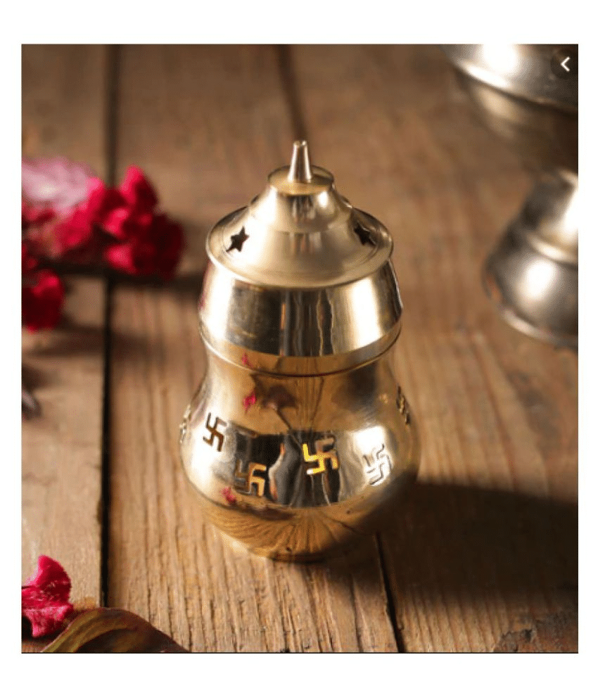     			Camphor lamp Brass Table Diya
