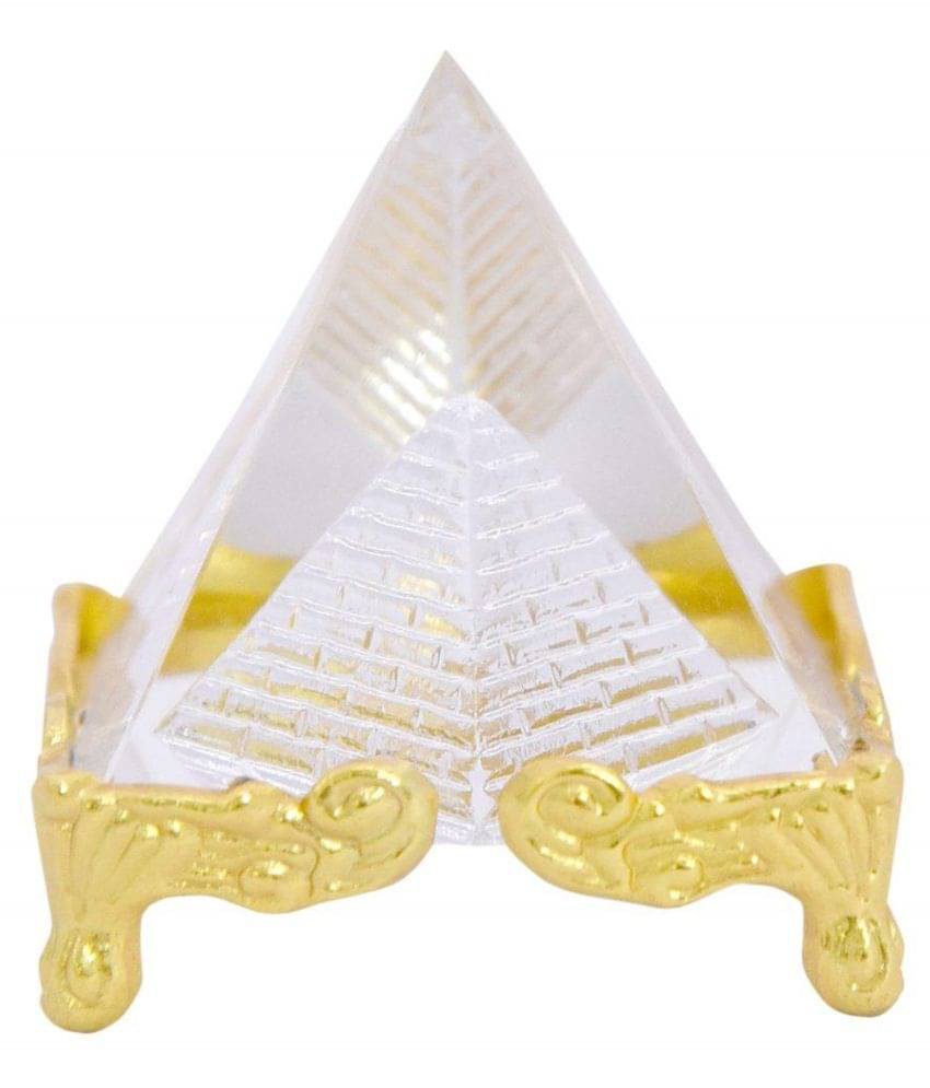 Vastu / Feng Shui / Crystal Pyramid 6 CM-For Positive Energy & Vastu Correction Vastu / Feng Shui / Crystal Pyramid 6 CM-For Positive Energy & Vastu Correction