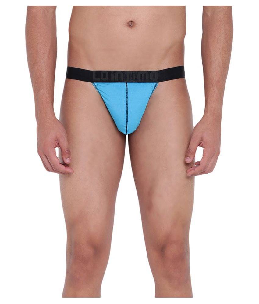 La Intimo Pack of 1 Modal G-String For Men's ( Light Blue ) La Intimo Pack of 1 Modal G-String For Men's ( Light Blue )