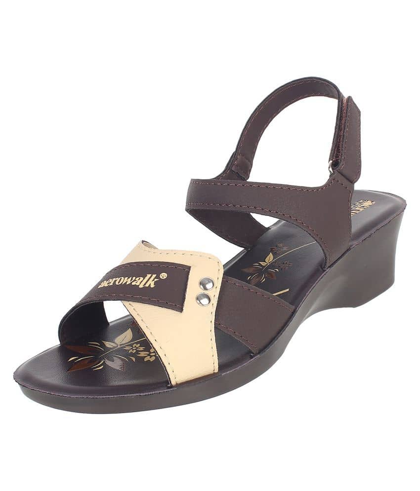 Aerowalk - Brown Women's Sandal Heels - Heels | Buy online on ZillyBuy