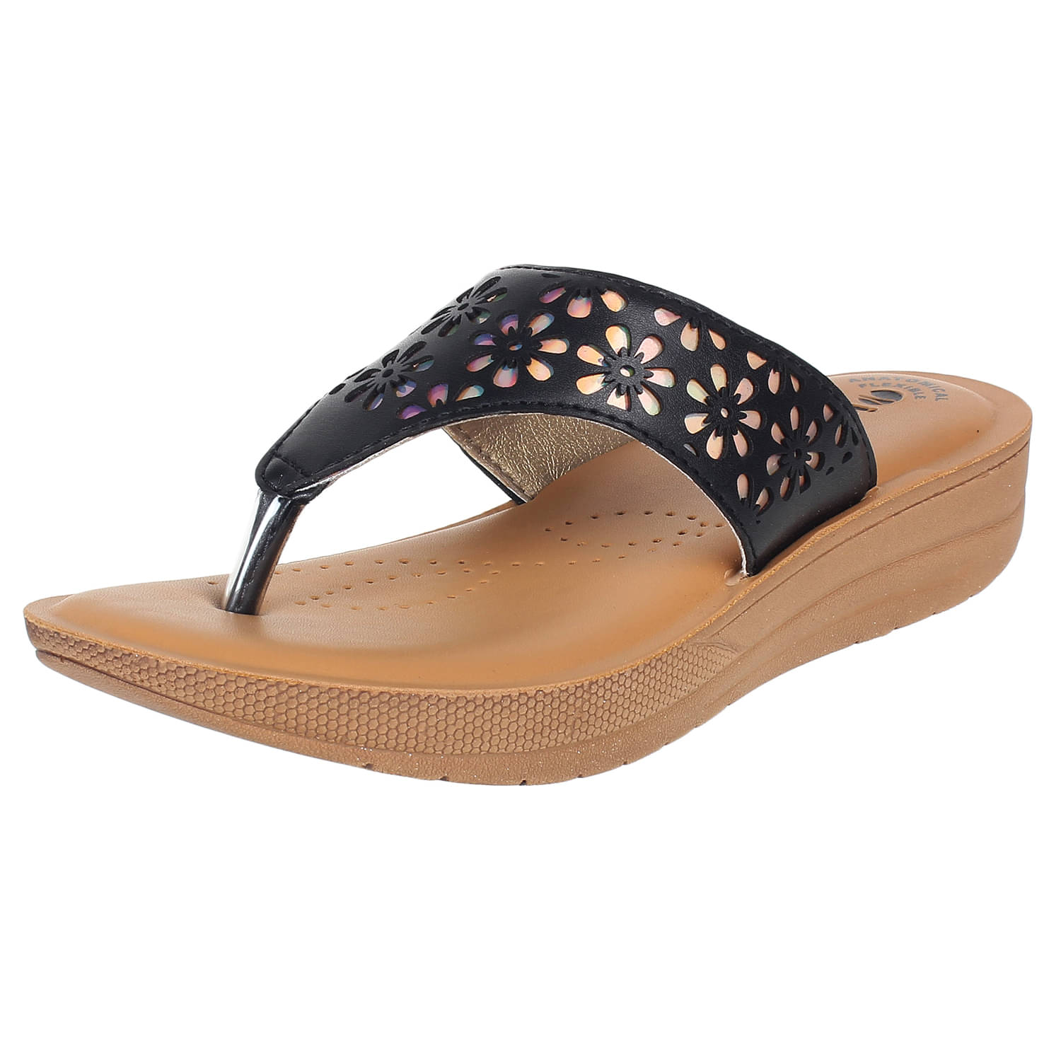     			Inblu Black Flats