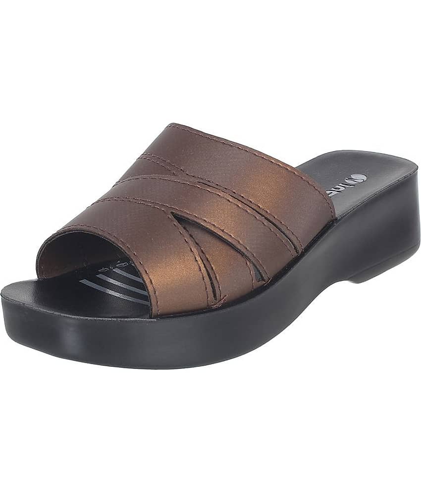 Inblu - Tan Women's Slip On Heels - Heels | Buy online on ZillyBuy