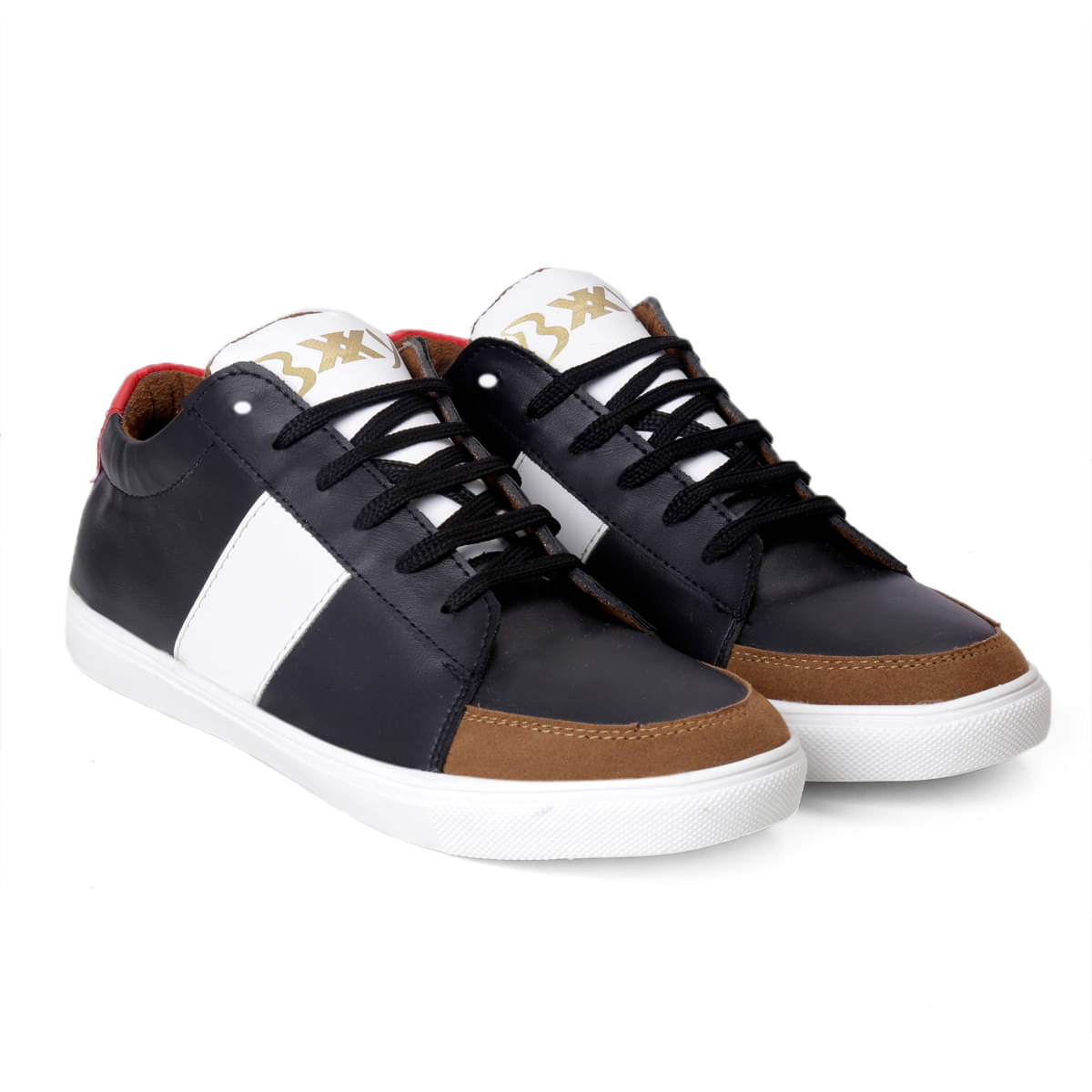     			YUVRATO BAXI Sneakers Black Casual Shoes