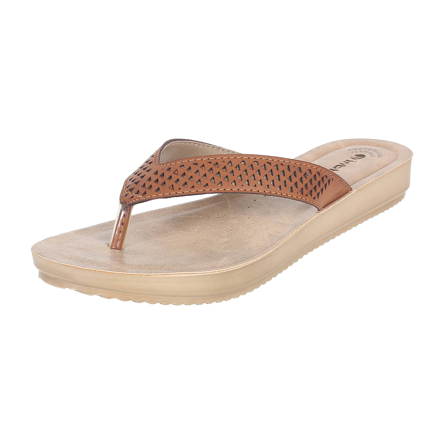     			Inblu - Tan Women's Flats