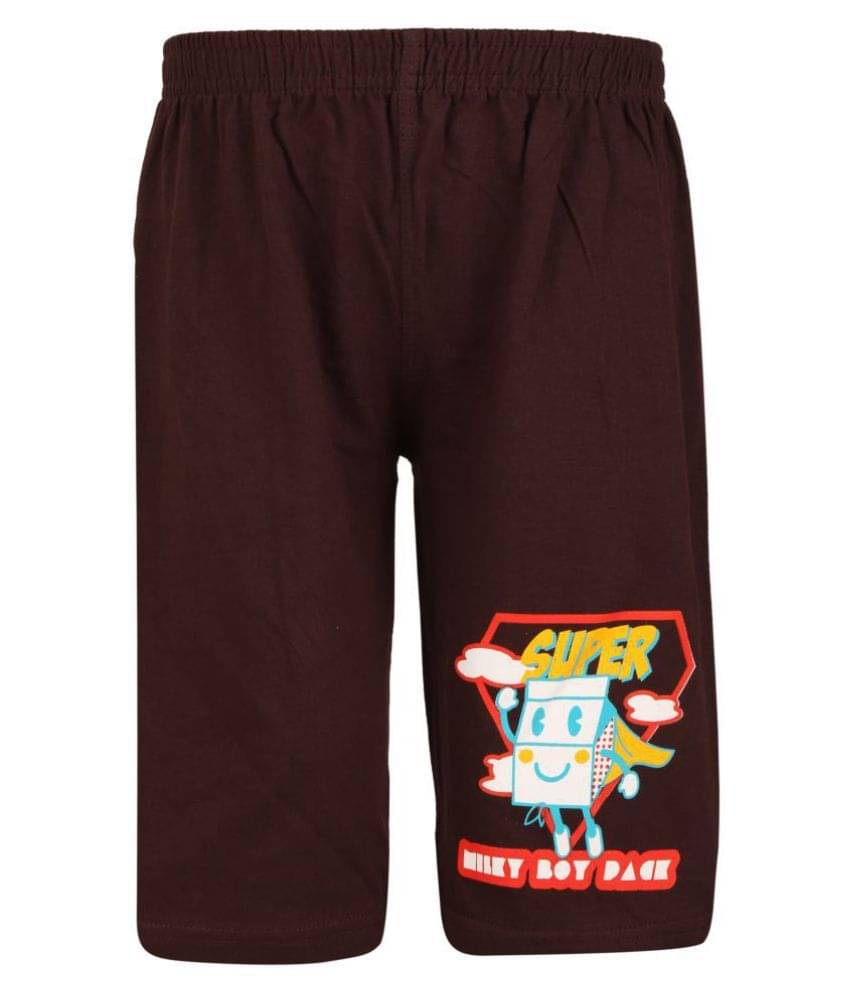     			Dongli Pack of 1 Cotton Three-Fourth For Boys ( Multicolor )