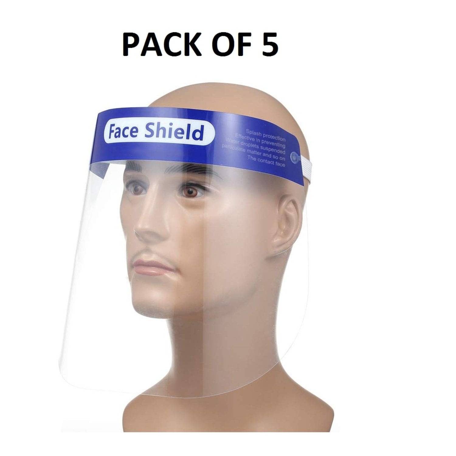     			Globex Transparent Face Protection
