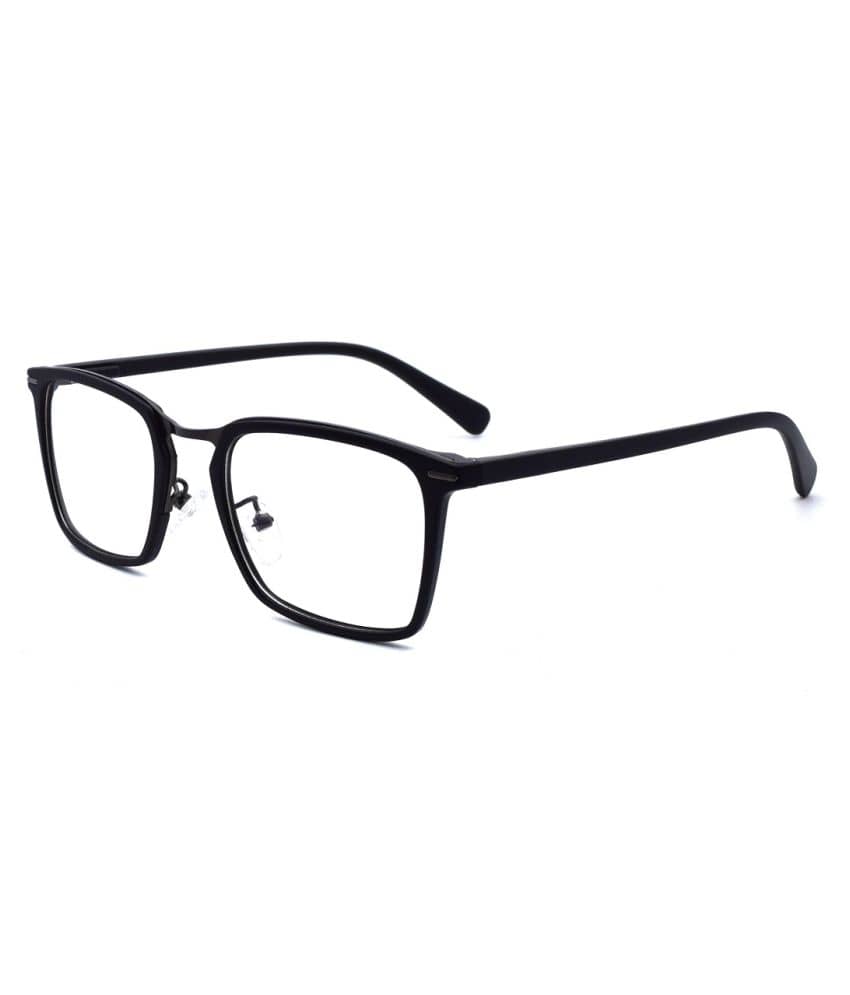Peter Jones Black Rectangle Spectacle Frame 2755B