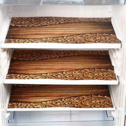 Revexo Set of 3 PVC Multi Fridge Mats Revexo Set of 3 PVC Multi Fridge Mats