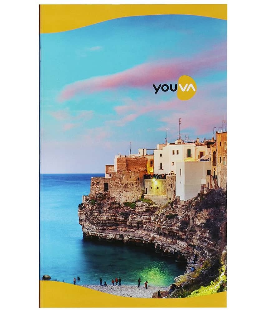 Navneet Youva Soft Bound Long Book 19x31 cm Single Line 180 Pages - Pack of 6 - Stationery | Buy online on ZillyBuy