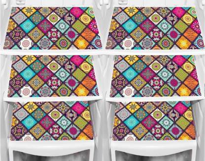     			Revexo Set of 6 PVC Multi Fridge Mats