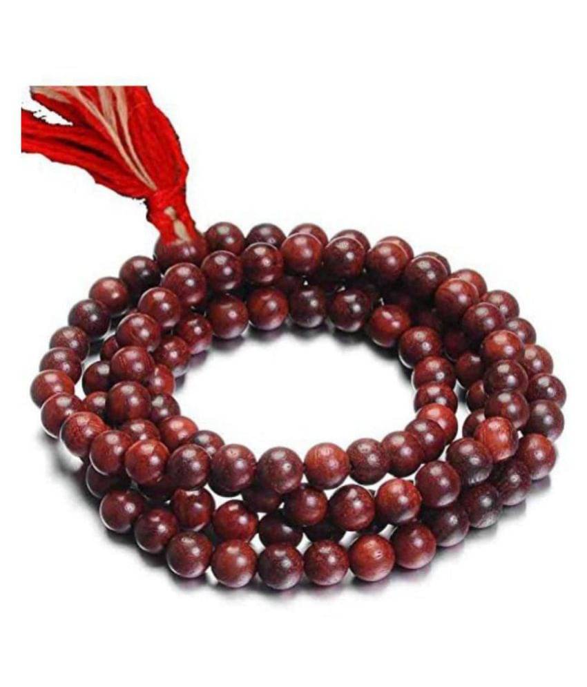 BHAUNE RETAILS Red Sandalwood / Chandan mala     			BHAUNE RETAILS Red Sandalwood / Chandan mala