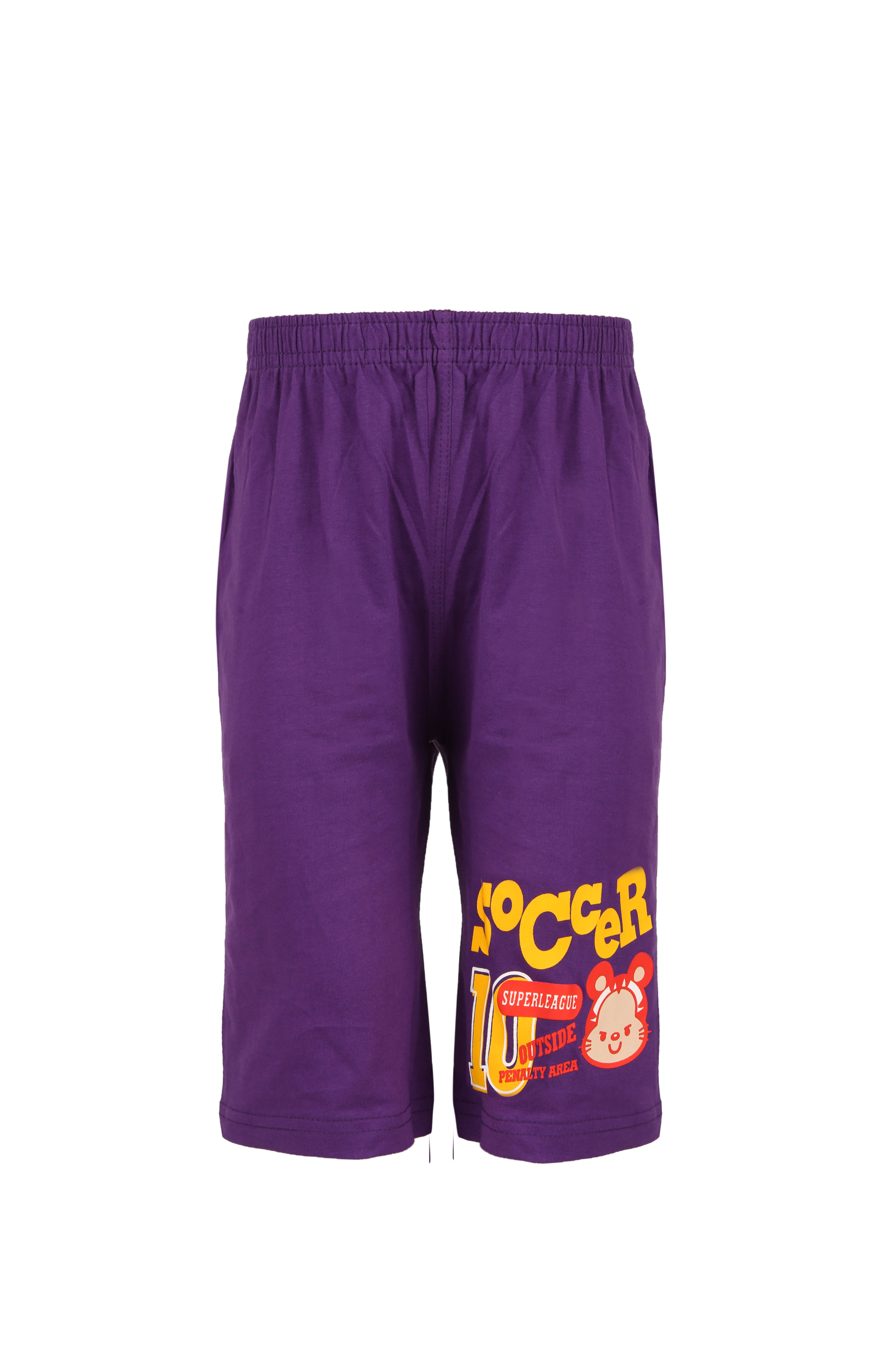     			Dongli Pack of 1 Cotton Three-Fourth For Boys ( Multicolor )