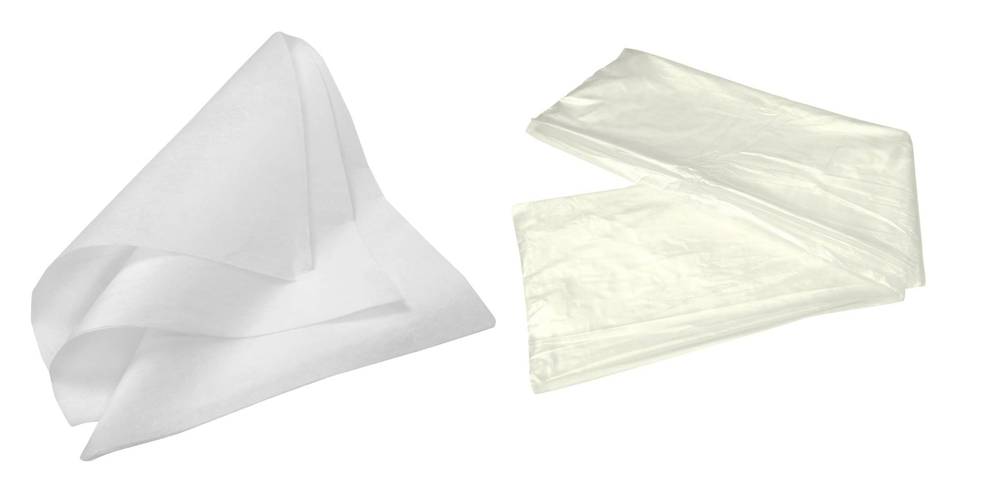     			Embroidery Backing Paper Fusing & Water Soluble fusible Interlining, 2 mts each, 40 inch width, Total 4 mts