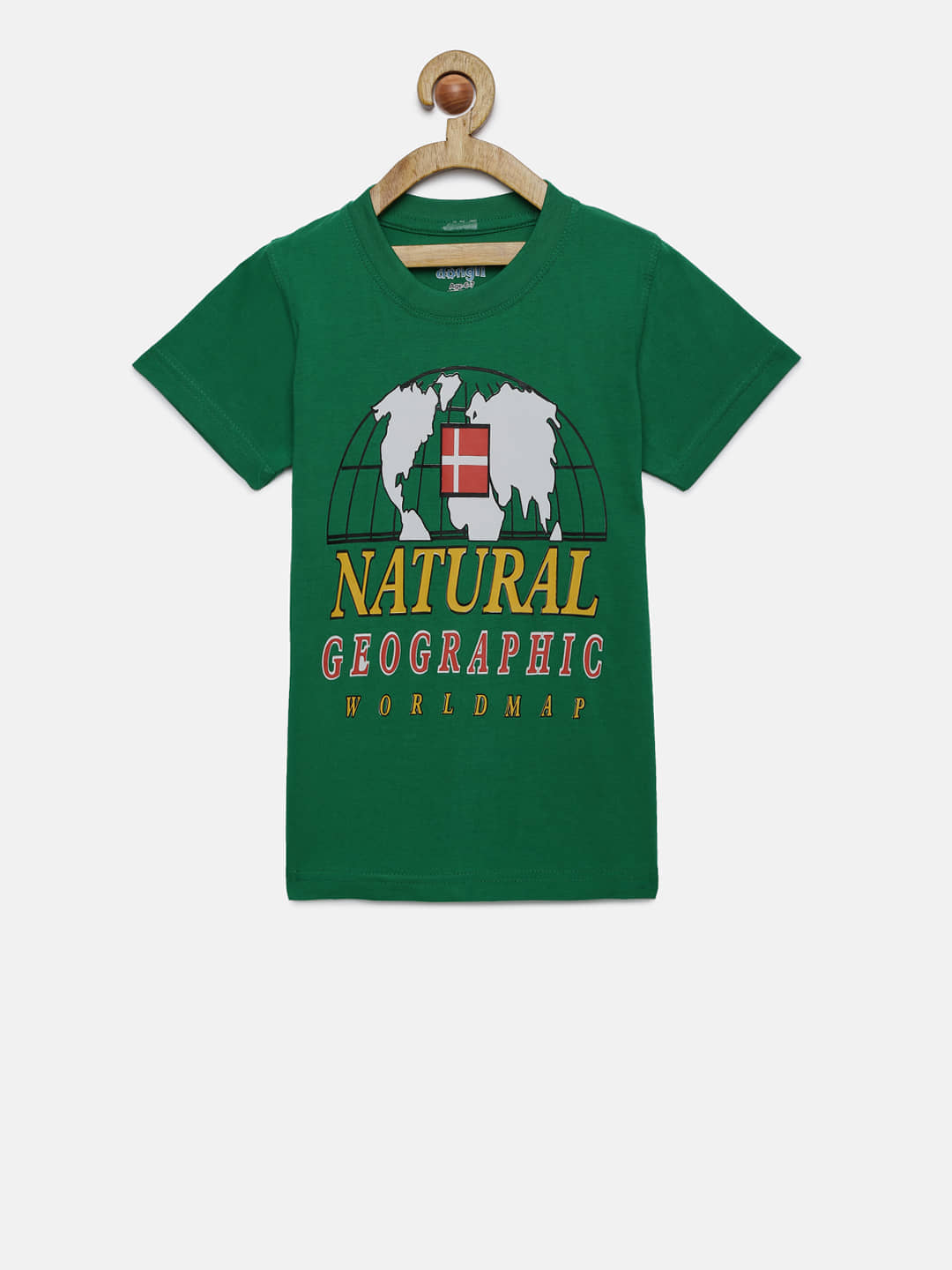 Dongli Pack of 1 Boys Cotton T-Shirt ( Multi Color )
