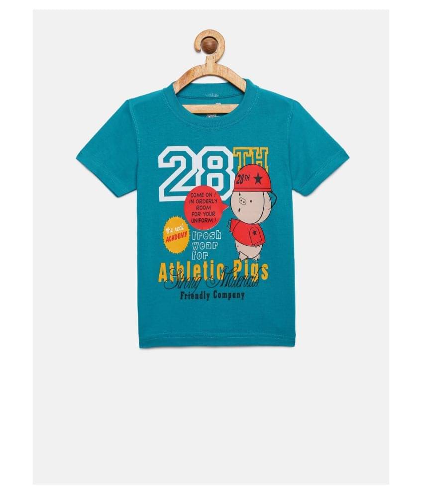     			Dongli Pack of 1 Boys Cotton T-Shirt ( Multicolor )