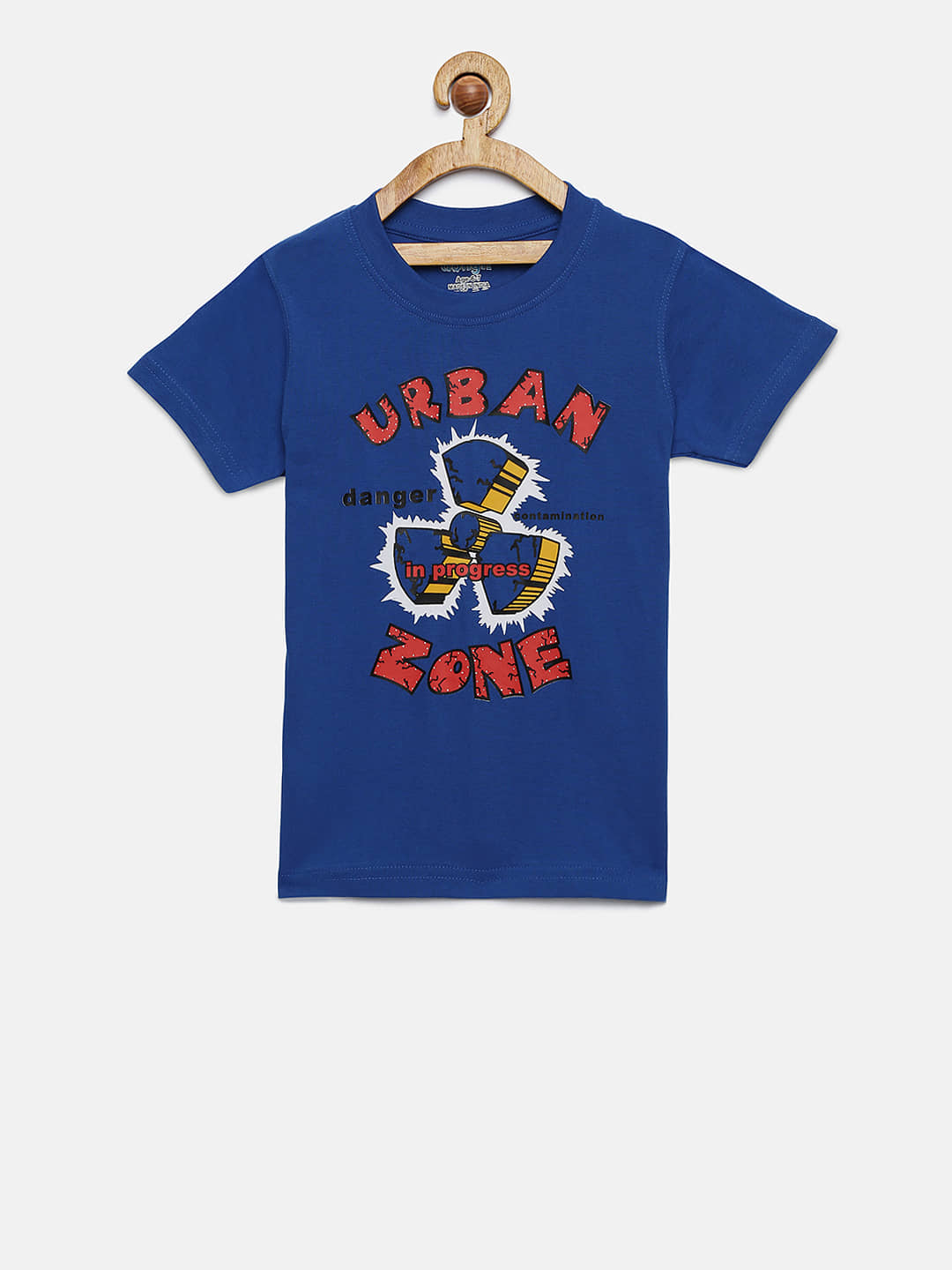 Dongli Pack of 1 Boys Cotton T-Shirt ( Multi Color )