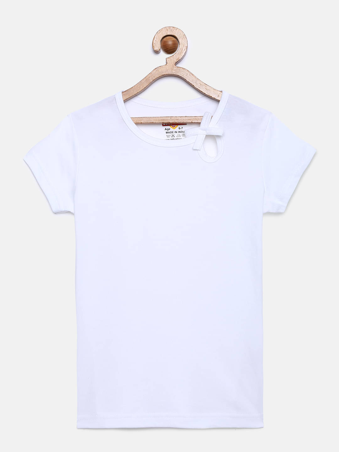     			Sinimini Pack of 1 Girls 100% Cotton T-Shirts ( Multi )