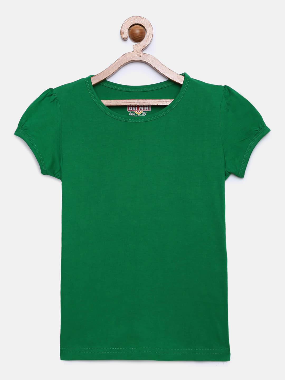 Sinimini Pack of 1 Girls 100% Cotton T-Shirts ( Multi )