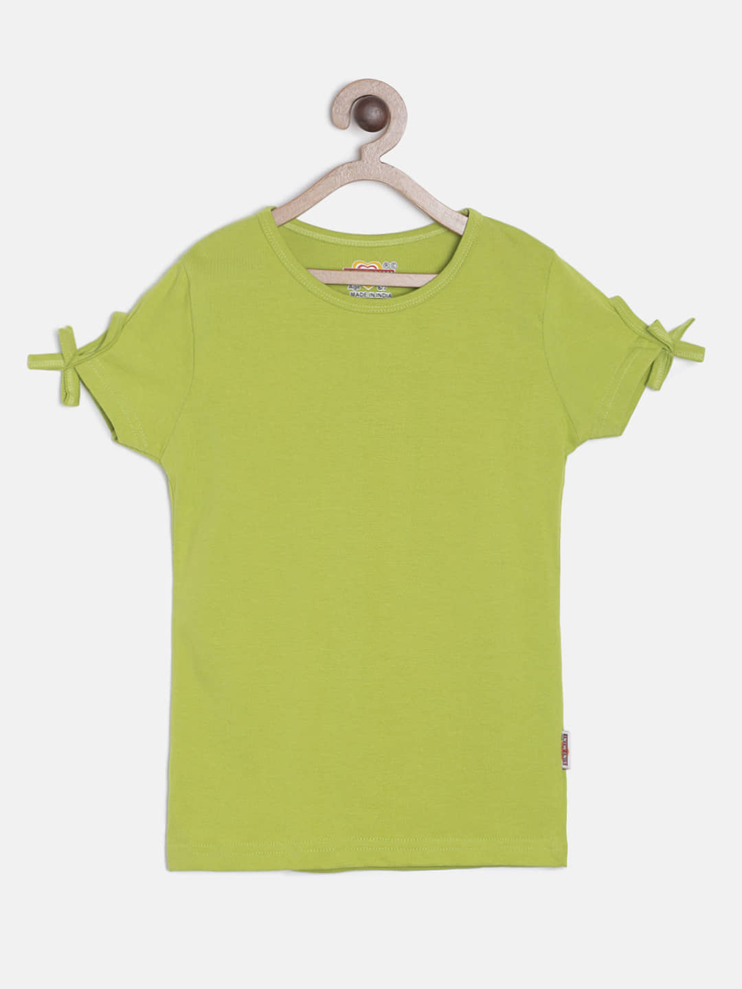 Sinimini Pack of 1 Girls 100% Cotton T-Shirts ( Multi )