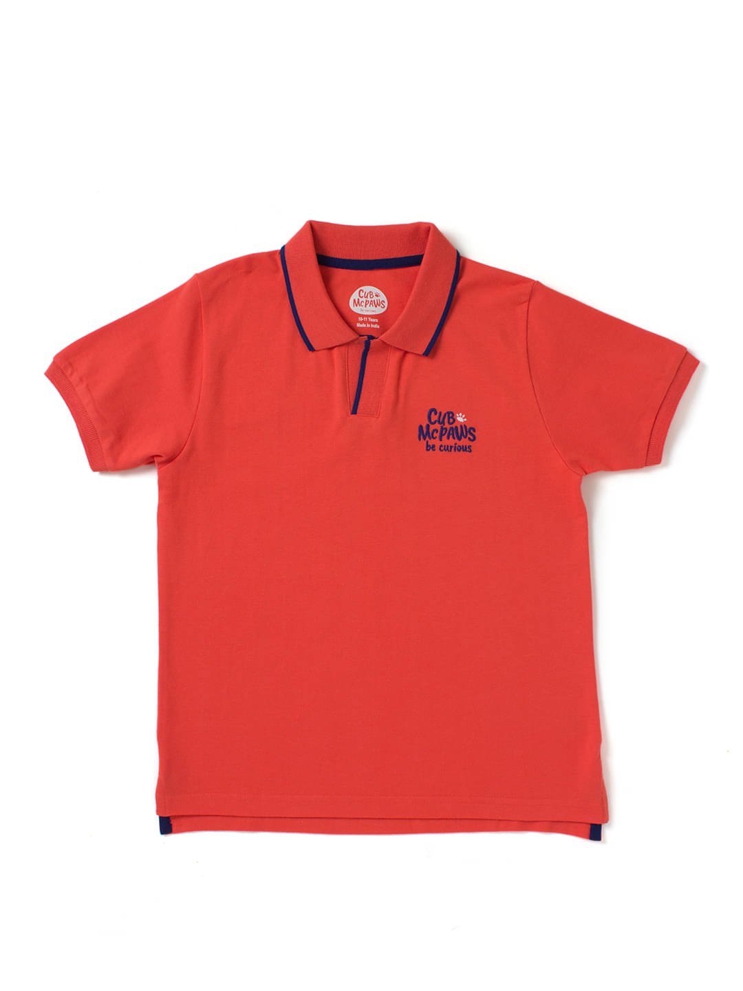     			Cub Mcpaws Pack of 2 Boys Cotton T-Shirt ( Coral )