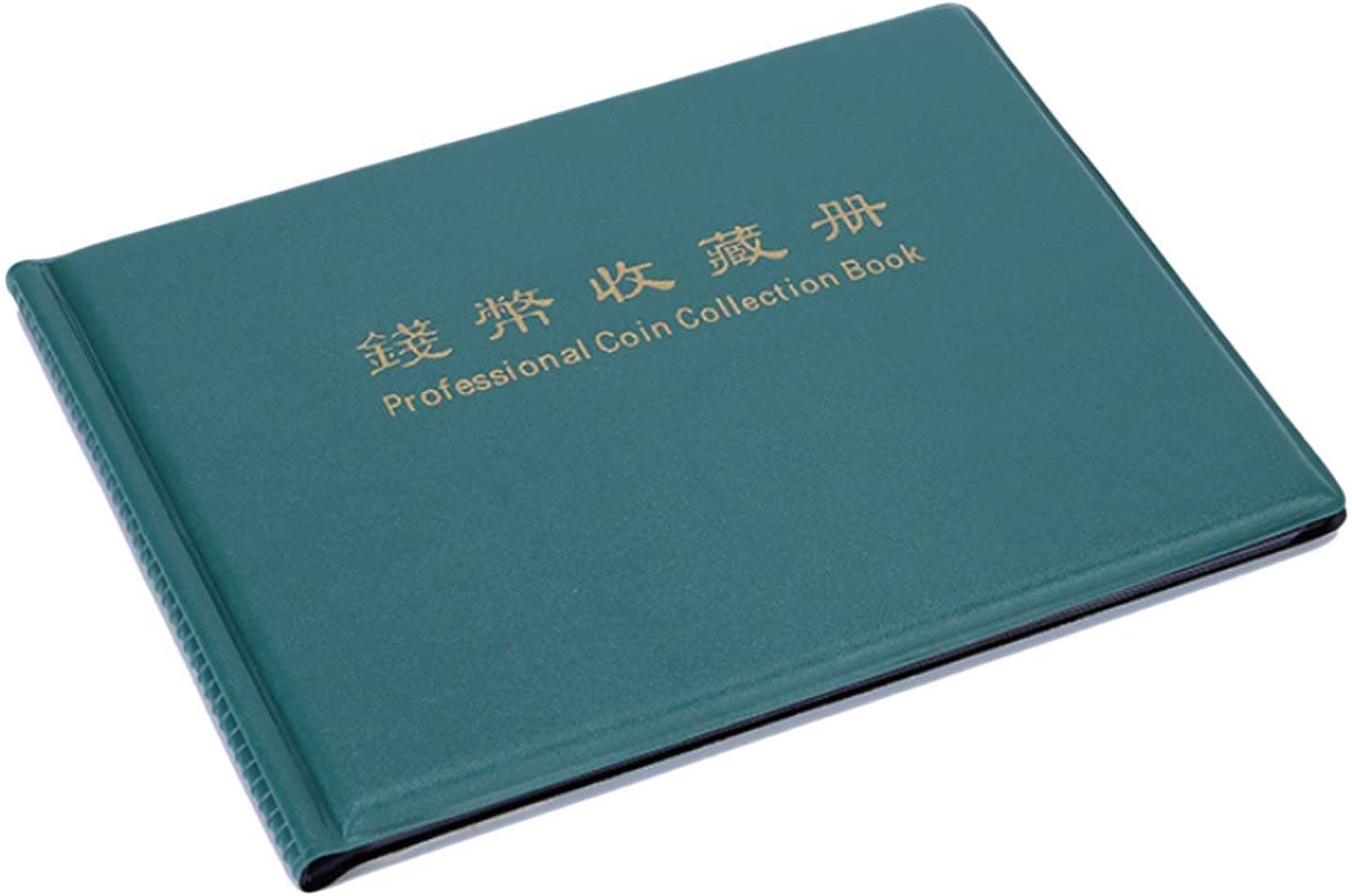     			240 Pockets Coin Holder Collection Coin Storage Album Book for Collectors, Money Penny Pocket