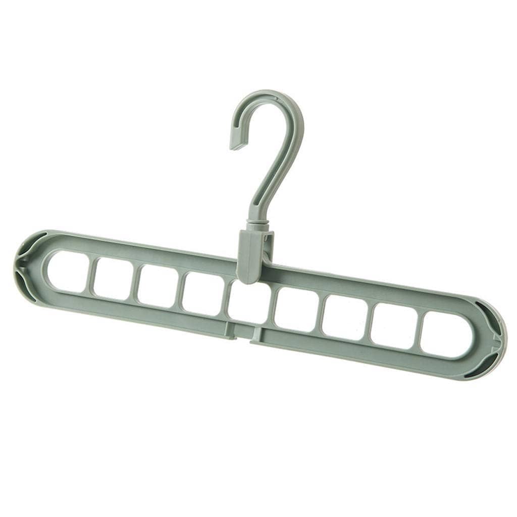 House of Quirk Multifunctional Hanger for 360 Degrees Rotatable Hook,Coat Hangers Folding Clothes Hanger