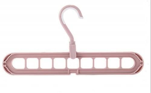     			House of Quirk Multifunctional Hanger for 360 Degrees Rotatable Hook,Coat Hangers Folding Clothes Hanger