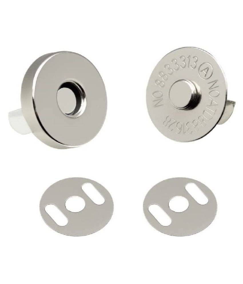Vardhman Other Magnetic Button Clasp Snaps for Handbag Outdoor Backpack DIY ( Pack of 10 ) Vardhman Other Magnetic Button Clasp Snaps for Handbag Outdoor Backpack DIY ( Pack of 10 )