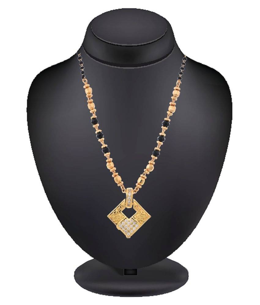     			Bhagya Lakshmi Women's Pride Traditional Gold Plated Mangalsutra For Women