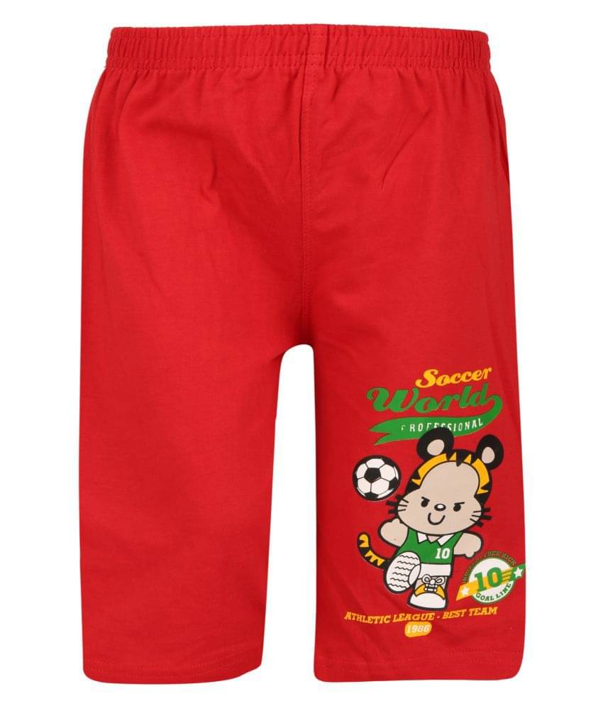     			Dongli Pack of 1 Cotton Three-Fourth For Boys ( Multi Color )