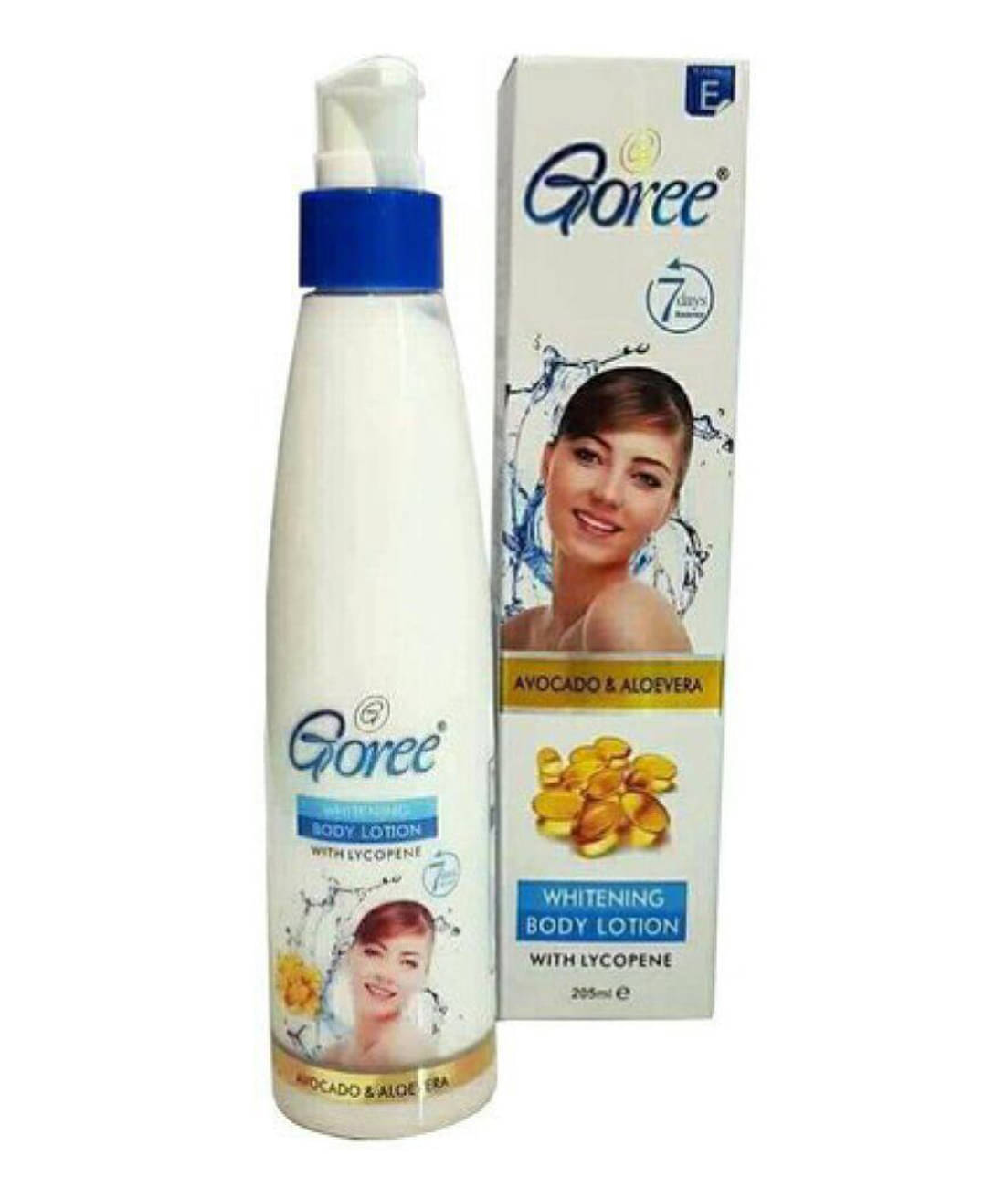 Goree Whitening Body Lotion With Lycopene Body Lotion ( 205 mL ) Goree Whitening Body Lotion With Lycopene Body Lotion ( 205 mL )