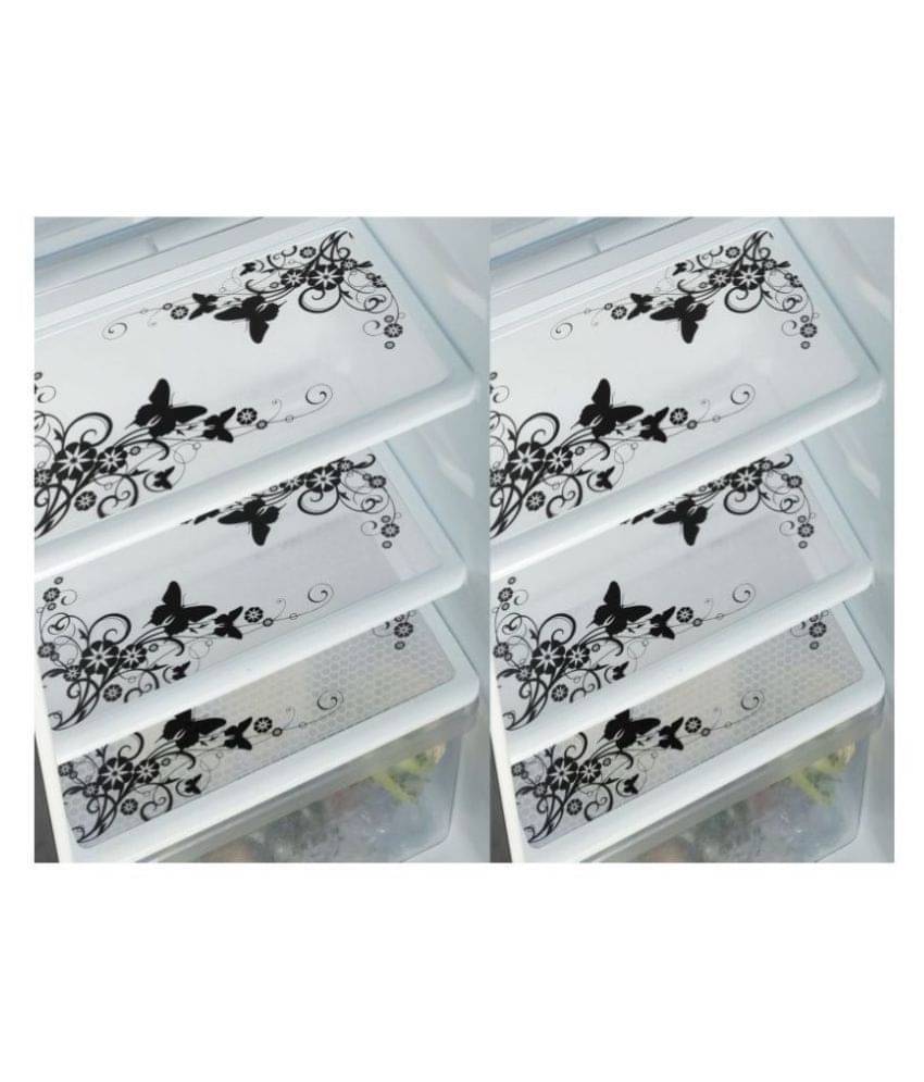 Revexo Set of 6 PVC Multi Fridge Mats Revexo Set of 6 PVC Multi Fridge Mats