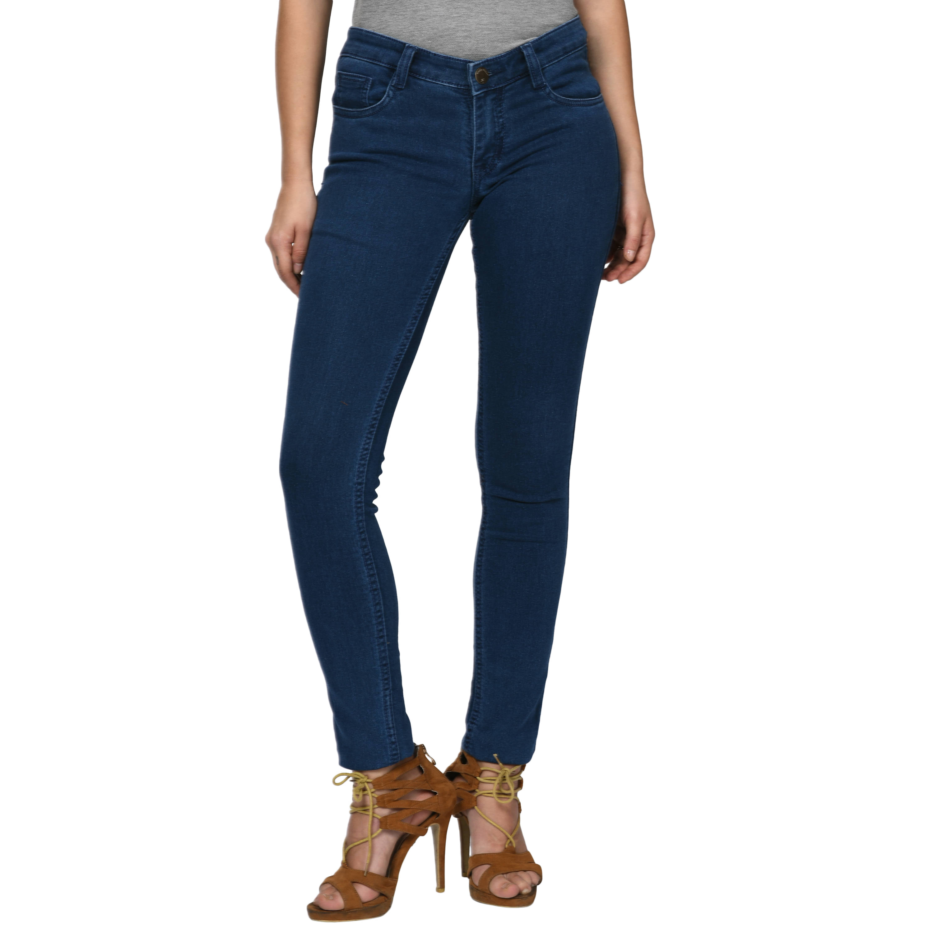     			Studio Nexx Cotton Lycra Jeans - Blue