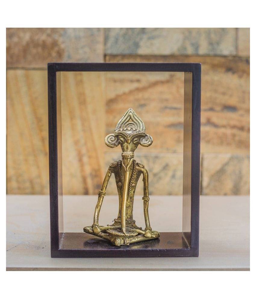 Olha-O | Ethnic Gifting Lord Ganesha Brass Idol Olha-O | Ethnic Gifting Lord Ganesha Brass Idol