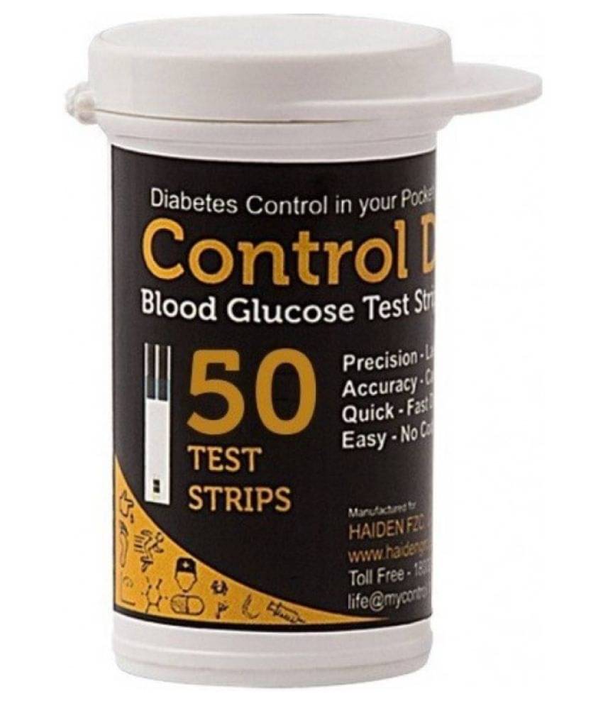     			Control D 50 Test Strips (Bloodglucose)