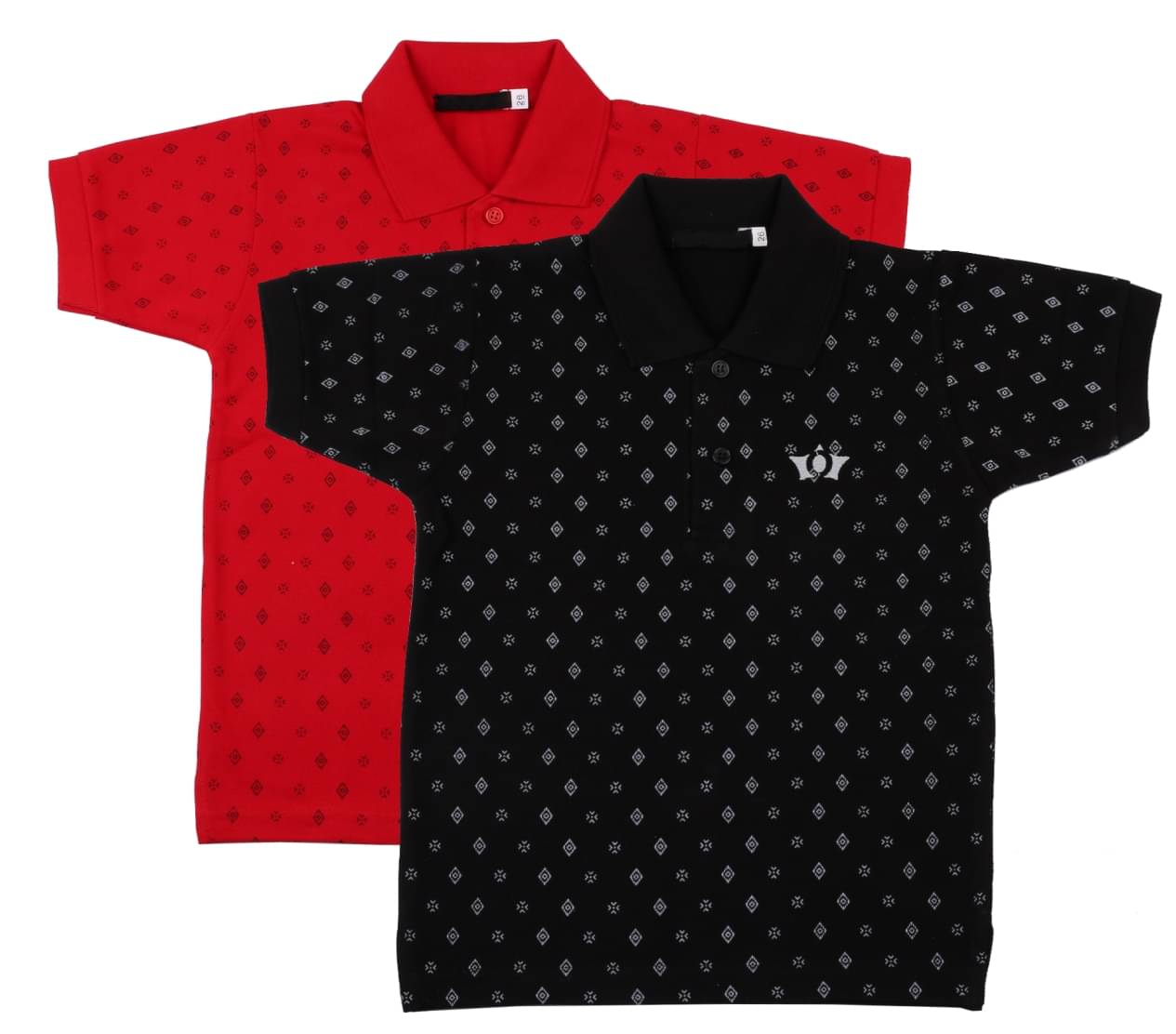     			NEUVIN Pack of 2 Boys Cotton T-Shirt ( Multi Color )
