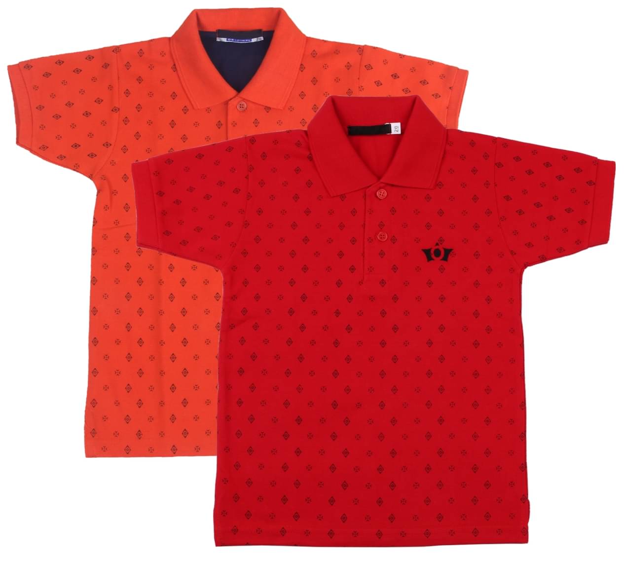    			NEUVIN Pack of 2 Boys Cotton T-Shirt ( Multi Color )