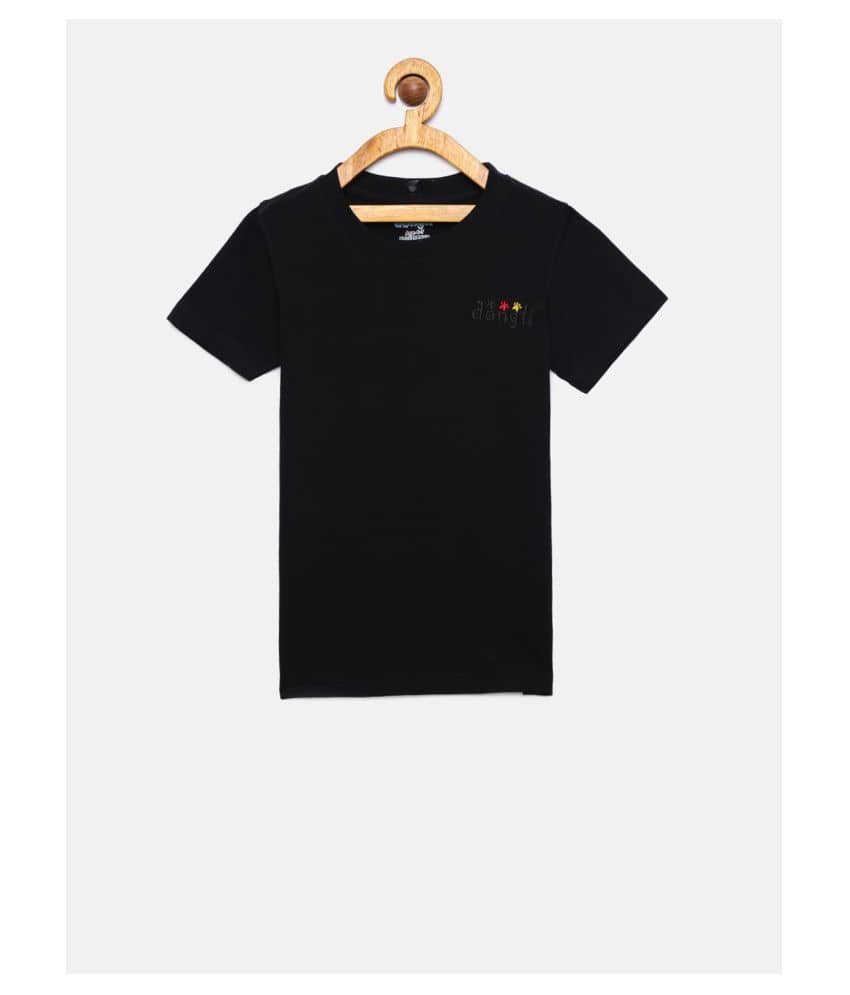 Dongli Pack of 1 Boys Cotton T-Shirt ( Multi Color )