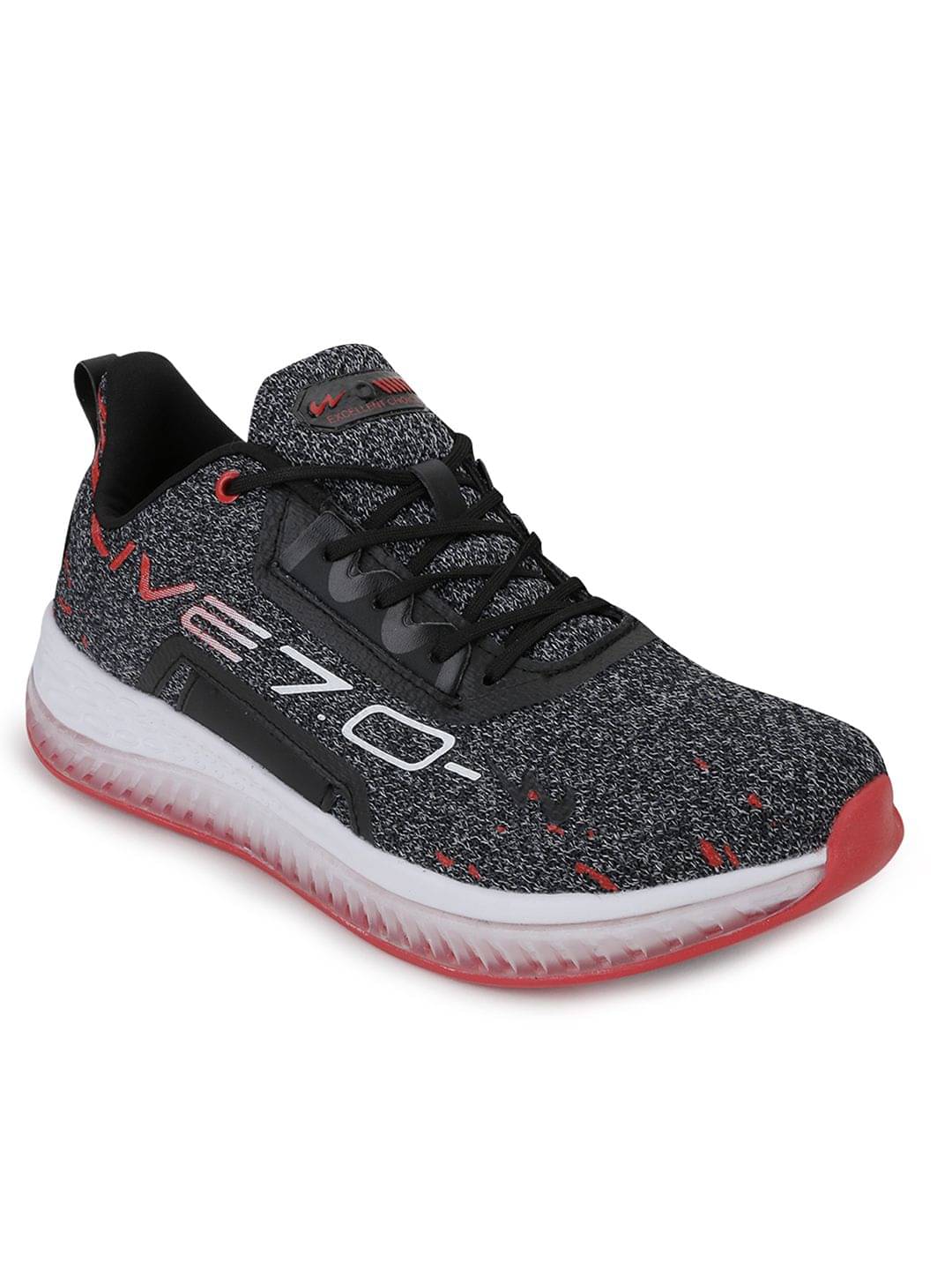 Campus LIVVE Black Men's Sports Running Shoes Campus LIVVE Black Men's Sports Running Shoes