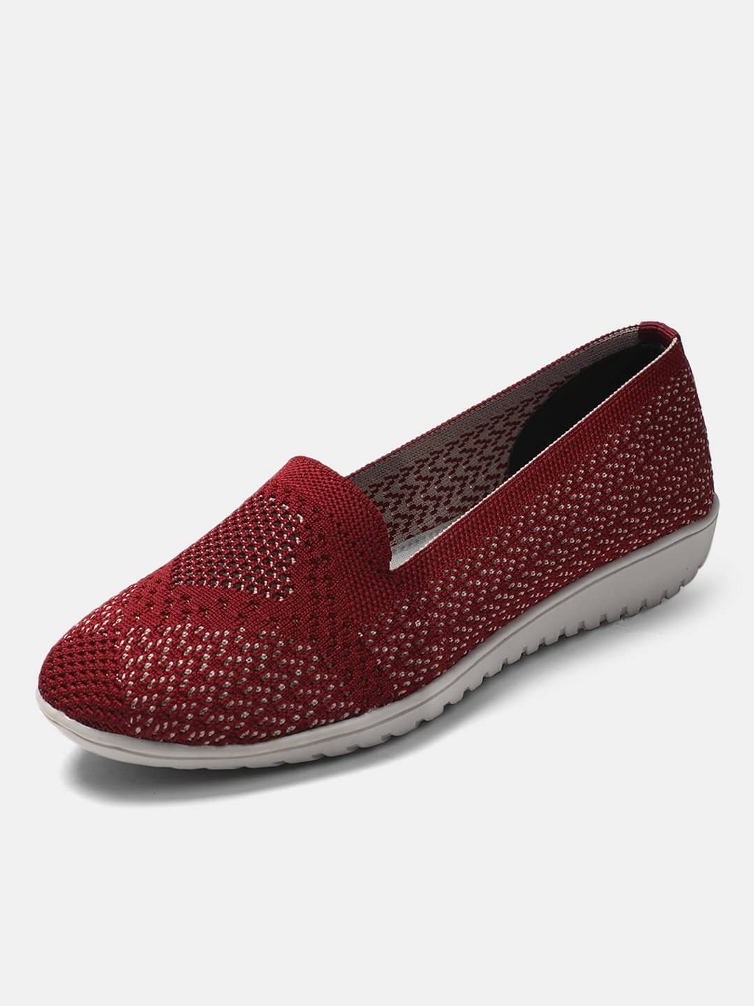     			MARC LOIRE Red Ballerinas