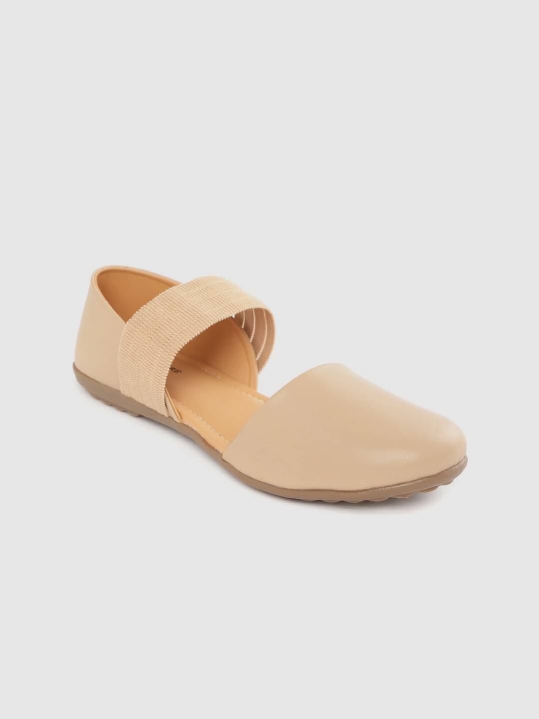     			MARC LOIRE - Beige Women's Flats
