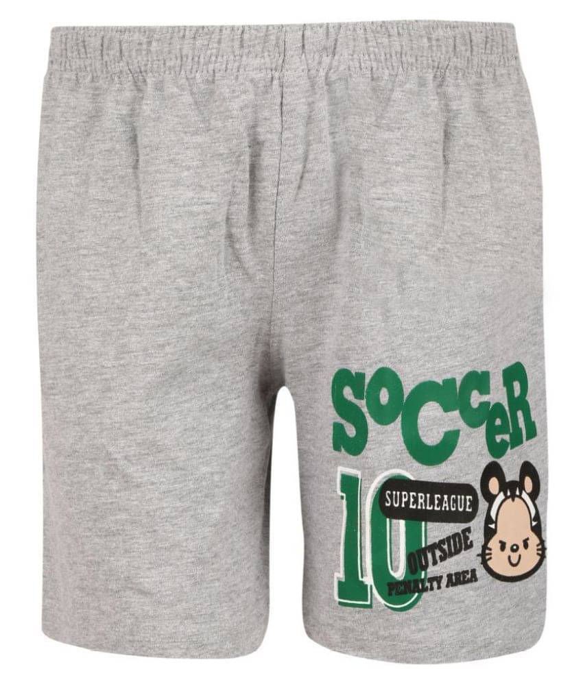     			Dongli Pack of 1 Cotton Shorts For Boys ( Multi Color )
