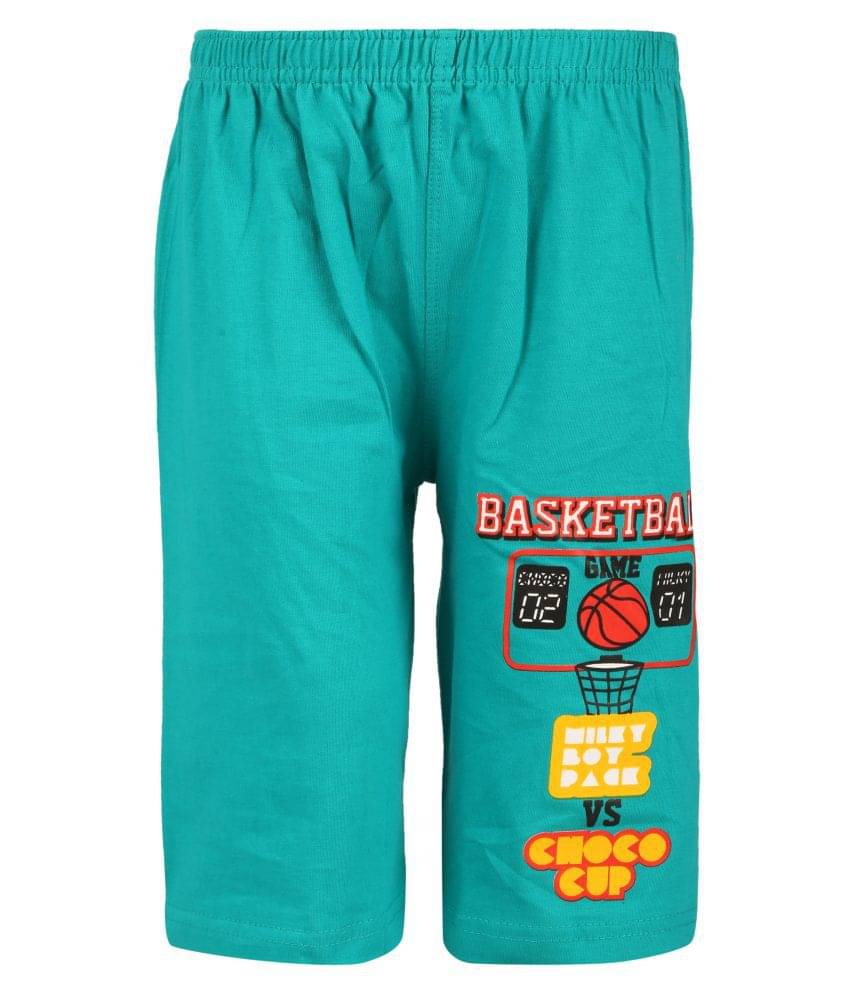     			Dongli Pack of 1 Cotton Three-Fourth For Boys ( Multicolor )