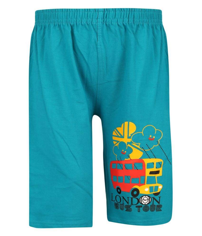     			Dongli Pack of 1 Cotton Three-Fourth For Boys ( Multi Color )